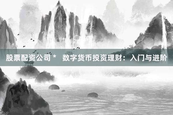股票配资公司 *   数字货币投资理财：入门与进阶