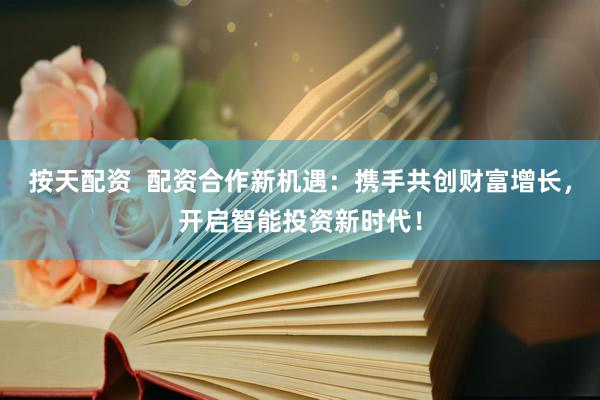 按天配资  配资合作新机遇：携手共创财富增长，开启智能投资新时代！